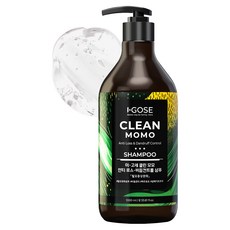 I GOSE Clean Momo益生菌活絡頭髮洗髮精 柑橘香, 1瓶, 1L
