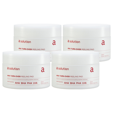[純素美妝] A-Solution 4HA 煥膚去角質棉片, 4個, 30入