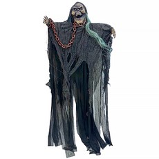 鐵鍊骷髏人偶裝飾 1m, 隨機顏色, 1個