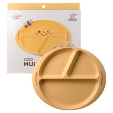 MOTHER'S CORN 多功能餐盤, 黃色, 單品, 1個
