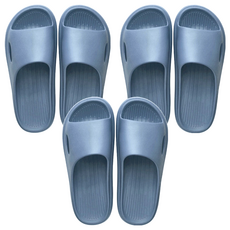 厚底室內拖鞋 3雙, EVA材質, 280mm, 深藏青, 1組