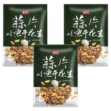 盛香珍 蒜片小魚干花生, 70g, 3包