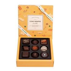 COMO SIEMPRE 巧克力禮盒 9入, 1盒, 81g