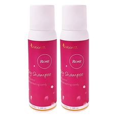 Moon17 夢17 乾洗髮噴霧 忘憂玫瑰, 100ml, 2瓶