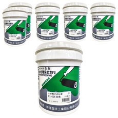 KINGCAT 貓王油漆 水性環保PU防水膠 K1-616 白色, 1加侖(G), 台灣製造, 3.78L, 6桶