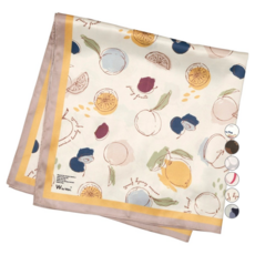 Wpc. 女性緞面布料圍巾 W116