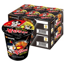 삼양 불닭볶음면 소컵 70g, 12개