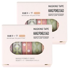 Daily Nest 感性紙膠帶, 2個, 款式 23