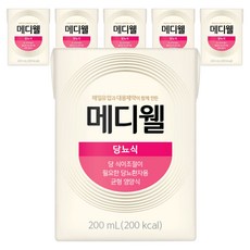 메디웰 당뇨 균형 영양식, 200ml, 6개