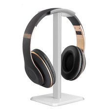 JSmart 鋁製電競耳機支架, 單一商品, 白色