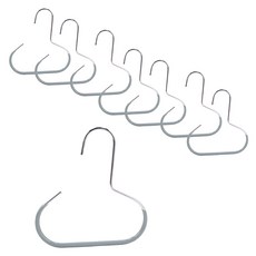 Cozywell 多用途防滑帽子領帶背心腰帶衣架, 灰色, 8個