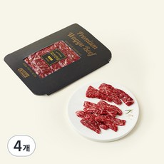 엘그로 호주산 프리미엄 와규 MBS6+ 업진안살 (냉장), 200g, 4개