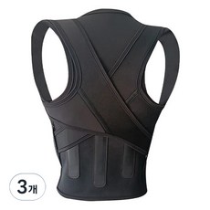 승연하우스 바른자세 벨트 블랙, 3개