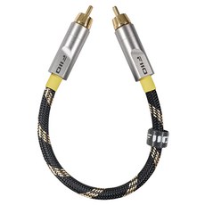 FIIO 飛傲 數位同軸RCA音源對錄線 LR-RCA5S (20cm), 1條