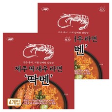 COLOR SUGAR 濟州紅蝦風味泡麵 118g, 8包