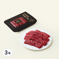 호주산 프리미엄 와규 살치살 MB6+ 구이용 (냉장), 3개, 400g