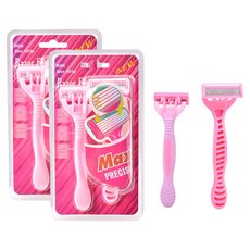 처리마켓 여성 면도기 2종 세트, 2세트, 2개입