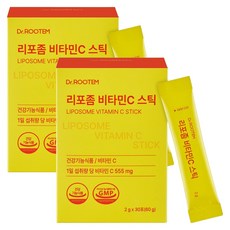 Dr.ROOTEM 脂質體維他命C粉條, 2個, 30份