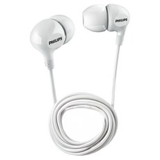 PHILIPS 飛利浦 UpBeat Wired 入耳式 耳機 with Mic 3.5mm 8.6mm drivers 白色 SHE3555WT