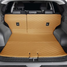 모모토 프리미엄 트렁크 매트 현대 2020.10 2열등받이+트렁크, 투싼NX4 하이브리드, 새들브라운