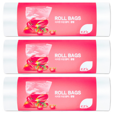 EZn이지엔 위생 롤백 중형 25 x 35 cm, 중(M), 500개입, 3개