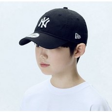 뉴에라 아동용 9FORTY 언스트럭처 뉴욕 양키스 면 볼캡 14864542