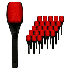 ABM(C) 旋轉衣物除塵刷, 混合色, 24個