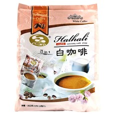 品皇咖啡 3合1哈拉里白咖啡隨身包, 18包, 38g, 1袋