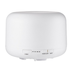 LifeShopping 無印風 香氛水氧機 500ml, 附遙控器, 彩光, CAAD026C