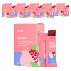 GREEN MONSTER 石榴口味膠原蛋白果凍條 5000mg, 10盒, 300g