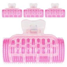 Velotti 長夾髮捲套裝, 粉色, 4入