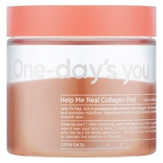 韓國One-day's you HELP ME 膠原蛋白舒膚棉片 130ml, 70片, 1罐