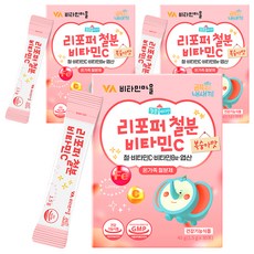 비타민마을 금쪽같은 내새끼 리포퍼 철분 비타민C 30p, 45g, 3개