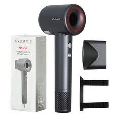 신일 프리미엄 LED BLDC 헤어 드라이어 1500W, SHD-E20DG, 그레이