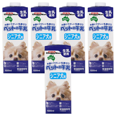 DoggyMan 多格漫 澳洲犬用牛奶 老犬用, 1L, 5瓶