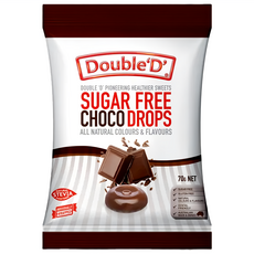 Double'D' 無糖糖果 經典可可, 70g, 1袋