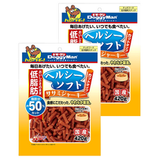 DoggyMan 多格漫 犬用健康低脂短切軟肉條, 雞肉, 420g, 2包