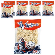 北海 鱈魚香絲, 味道鮮美, 休閒零嘴最佳良伴, 103g, 6包