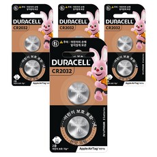 듀라셀 리튬 코인 건전지, 2개입, 4개