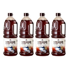 사조 참치액, 2.1kg, 4개