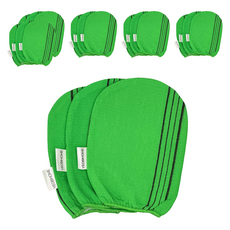 여비홈 스크럽 때밀이 때수건 벙어리 이태리 때타올, 그린, 1개입, 6개