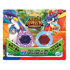 [주영] 정글 배틀 아니마스핀2+2 월레스뿔매 VS 타이거비틀, 2개