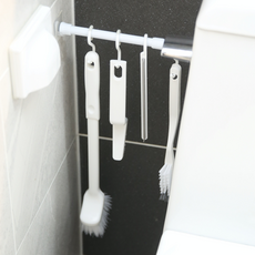 Sort-it 多用途浴室清潔工具伸縮桿浴室清潔刷具7件組, 1套, 混和色