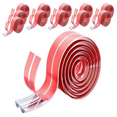 Bropick 圓角防撞條, 12個, 透明