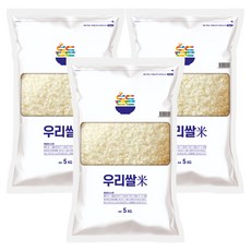 명천 든든 우리쌀 백미, 상등급, 5kg, 3개