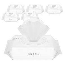 Saengong 生活工作所 濕拖布清潔巾 24抽, 6個