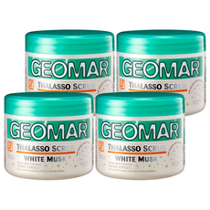 Ziomar 白麝香身體磨砂膏 麝香, 600g, 4個