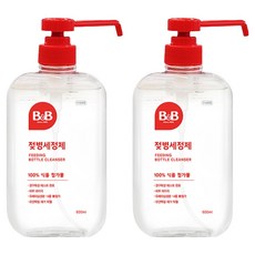 B&B 奶瓶清潔液型, 600ml, 2瓶