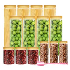 Asoliving 冰箱專用保鮮瓶組 2號, 14入, 1組