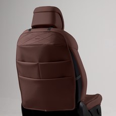 아임반 전차종 공용 LITE 차량용 시트백커버, 1개, 보르도브라운